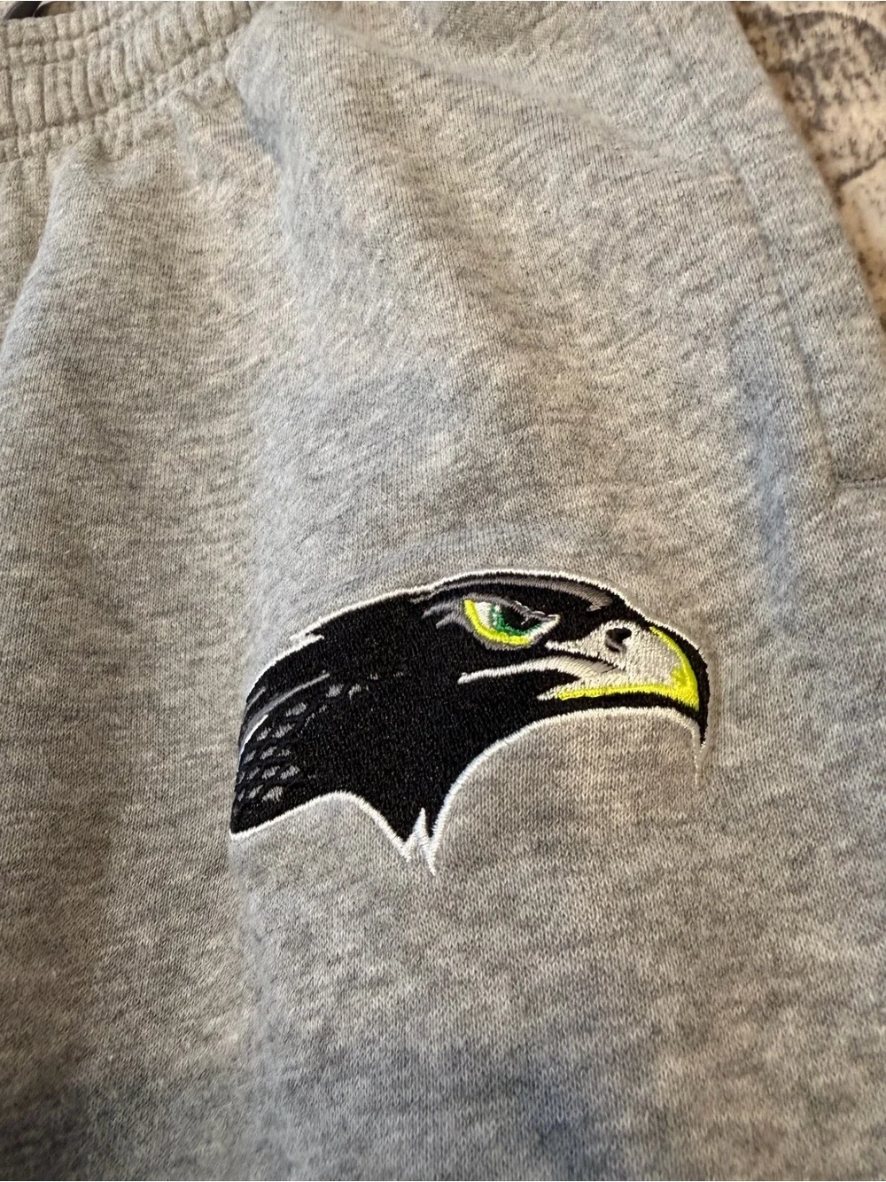 Under Armour Kids Gray Annapolis Hawks Sweatpants with Accent Logo
